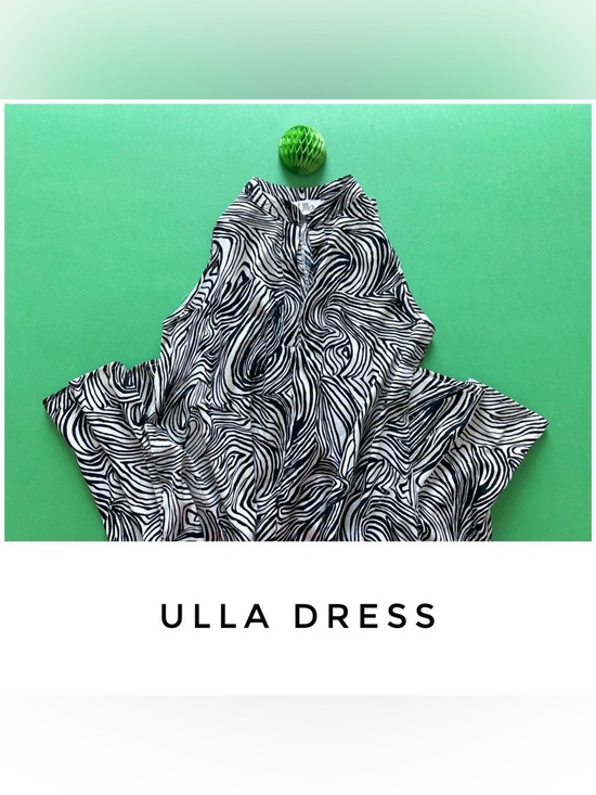 Ulla Dresses & Skirts - Ulla dress size 0 black white midi maxi